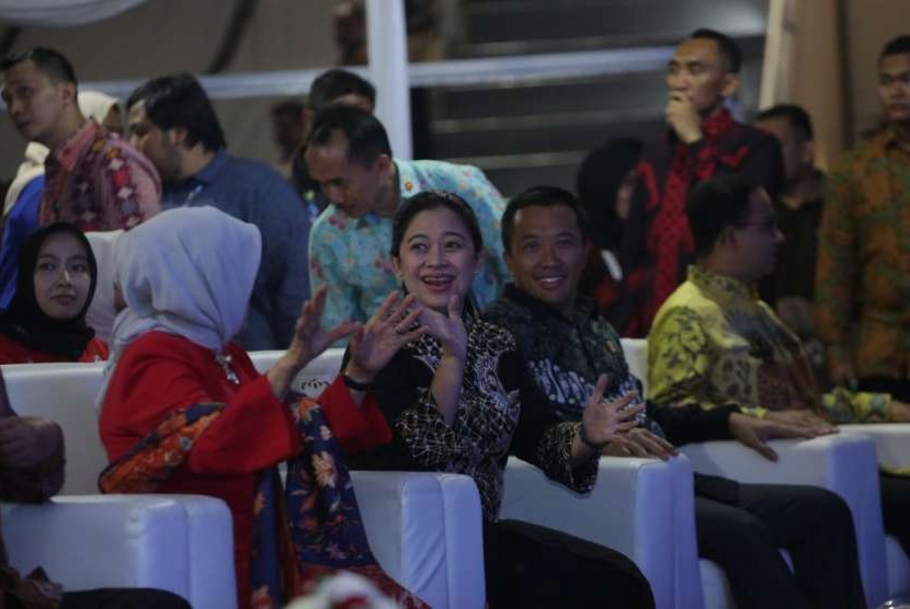 Closing Ceremony Asian Para Games 2018 di Stadion Madya, Komplek Olahraga GBK, Jakarta, Sabtu (13/10).