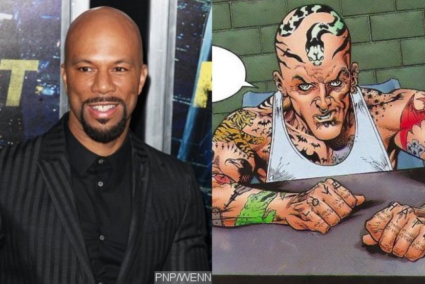 Common perankan karakter The Tattoed Man di Suicide Squad