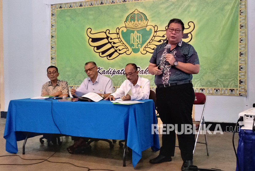  Conferensi pers Dhaup Ageng, di mana resepsinya akan  digelar pada 5 Januari 2019 mendatang di bangunan utama Pura Pakualaman  yaitu di Bangsal Sewatama.