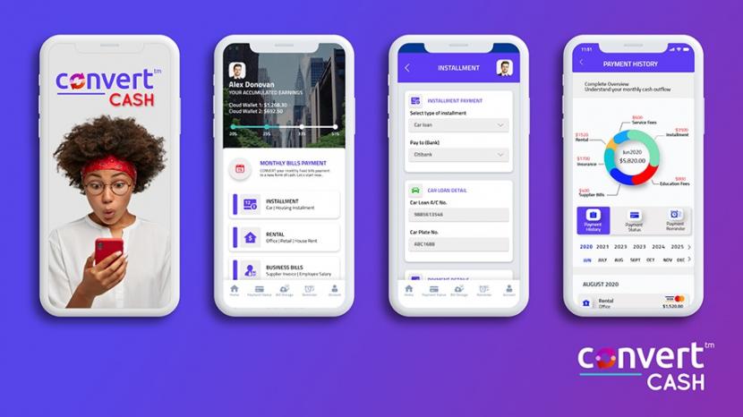 ConvertCASH, sebuah platform fintech revolusioner memberi solusi fintech inovatif yang memungkinkan pengguna untuk membayar cicilan bulanan rumah dan mobil hingga 45 hari tanpa bunga.