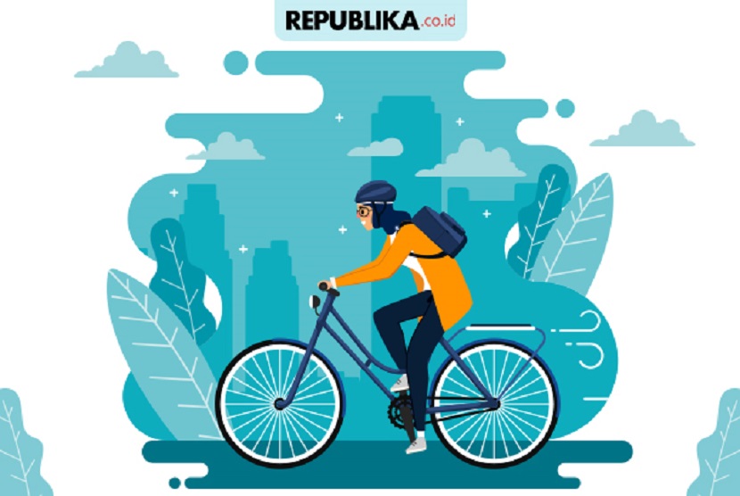 Bersepeda bisa hindari virus corona? Cover Jakarta Ramah untuk Bersepeda