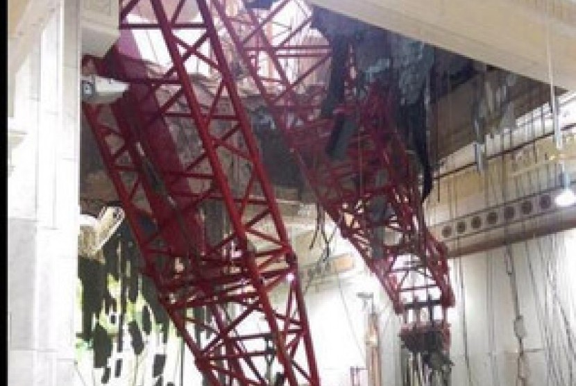 Crane jatuh di Masjidil Haram