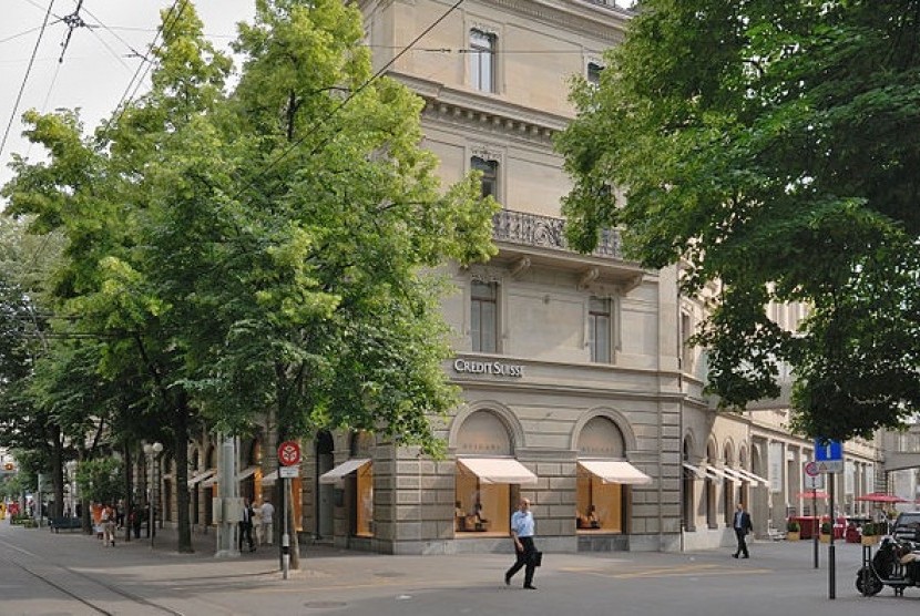 Credit Suisse headquarters as of 2009 (illustration)