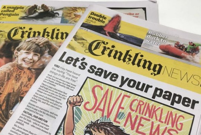 Crinkling News sekarang dibaca sekitar 30 ribu anak-anak sejak terbit setahun lalu.