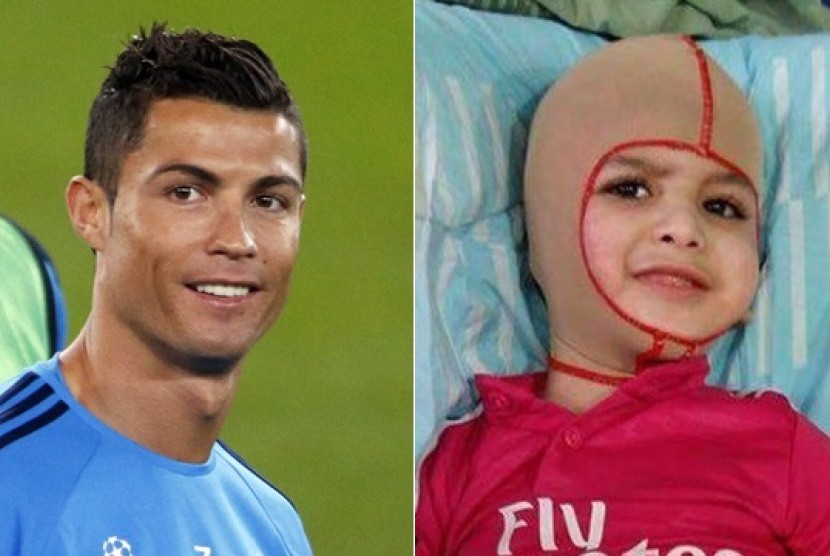 Cristiano Ronaldo dan Ahmad Dawabsheh
