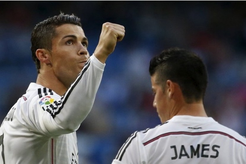 Cristiano Ronaldo dan James Rodriguez