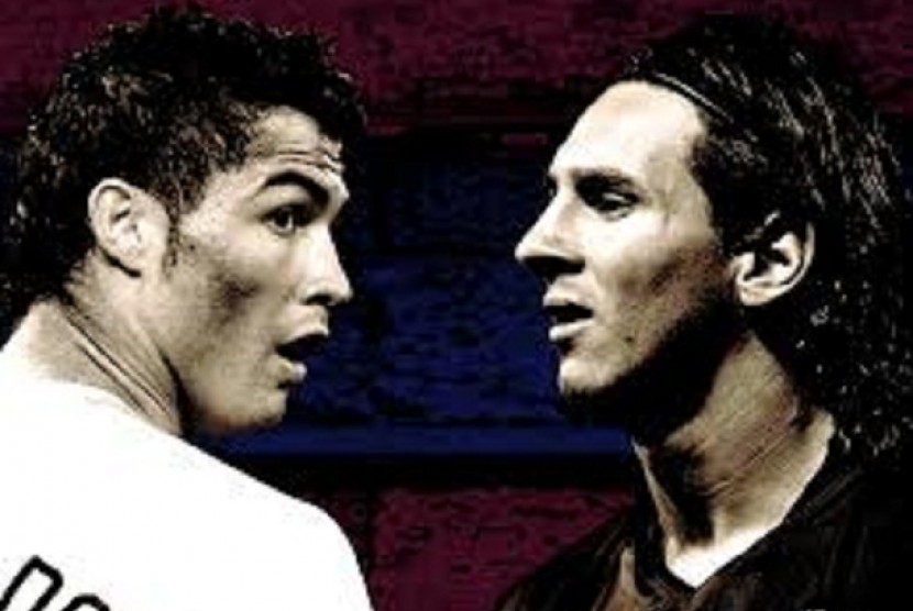 Cristiano Ronaldo dan Lionel Messi.