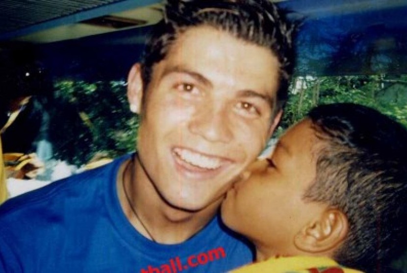 Cristiano Ronaldo dan Martunis tahun 2005.