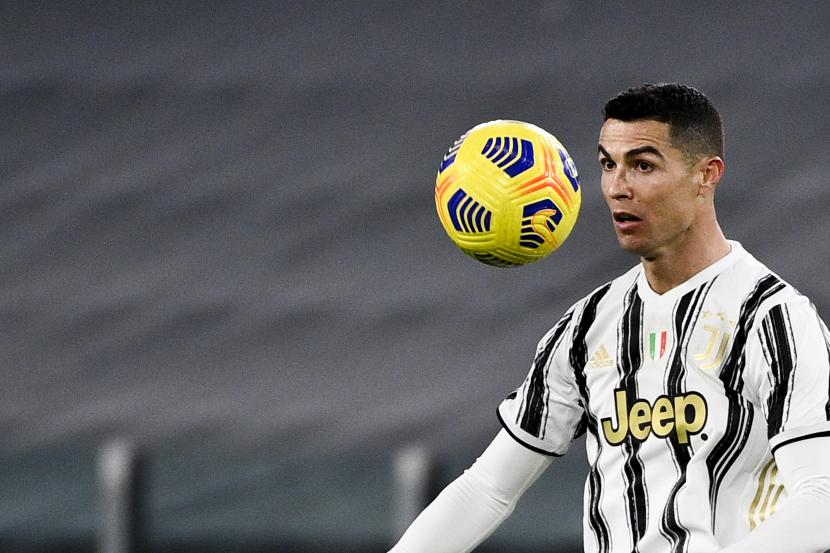 Bintang Juventus Cristiano Ronaldo.