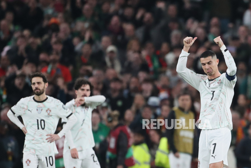 Ronaldo Diusir Saat Portugal Terpeleset di Dublin, Italia Menang dan Jaga Asa Tipis ke Piala Dunia