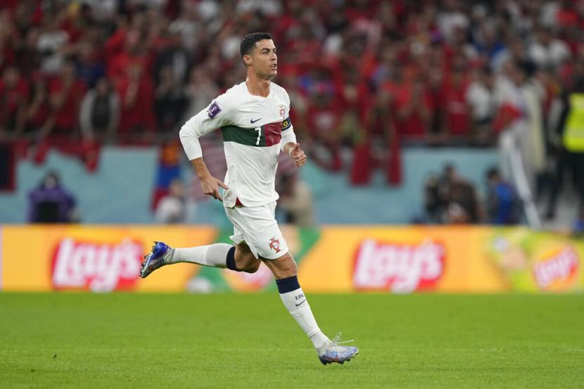  Cristiano Ronaldo saat memperkuat timnas Portugal 