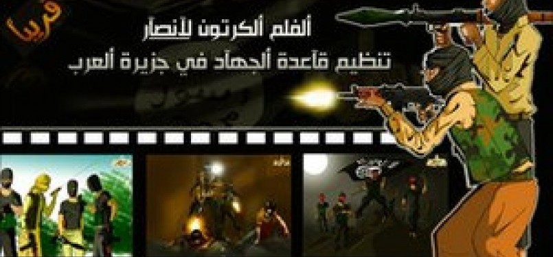 Cuplikan dalam film animasi yang dirilis pendukung Alqaidah.