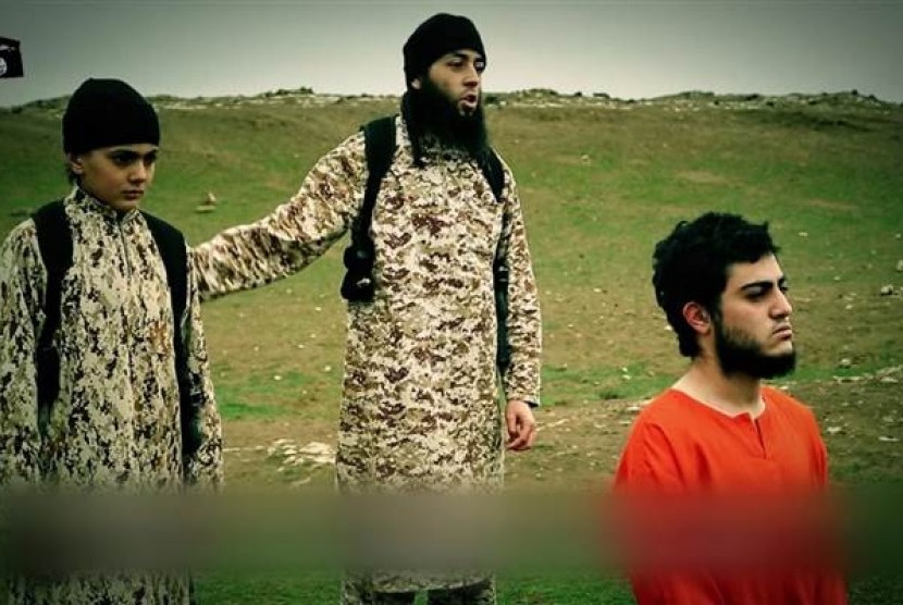 Cuplikan video ketika ISIS mengeksekusi Muhammed Musallam 