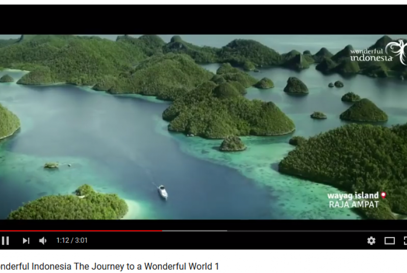 Cuplikan video Wonderful Indonesia The Journey to a Wonderful World I