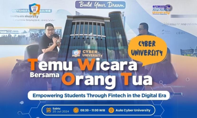 Cyber University akan menyelenggarakan acara 