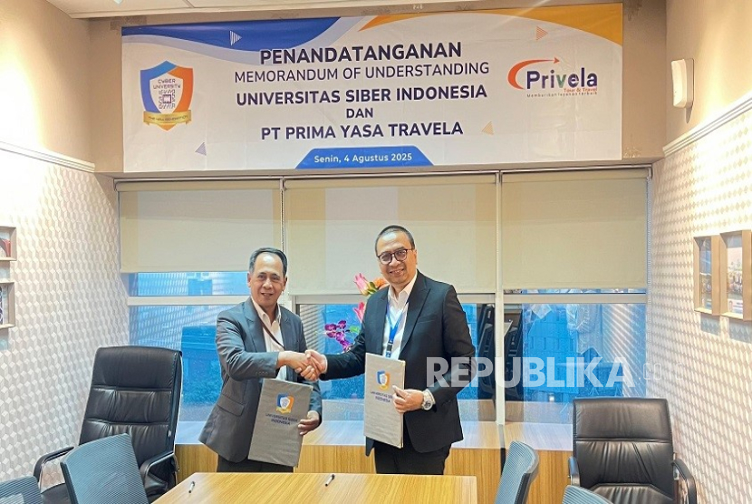 Cyber University-Privela menandatangani nota kesehapahaman kerja sama untuk perkuat SDM dan memperluas peluang magang mahasiswa.