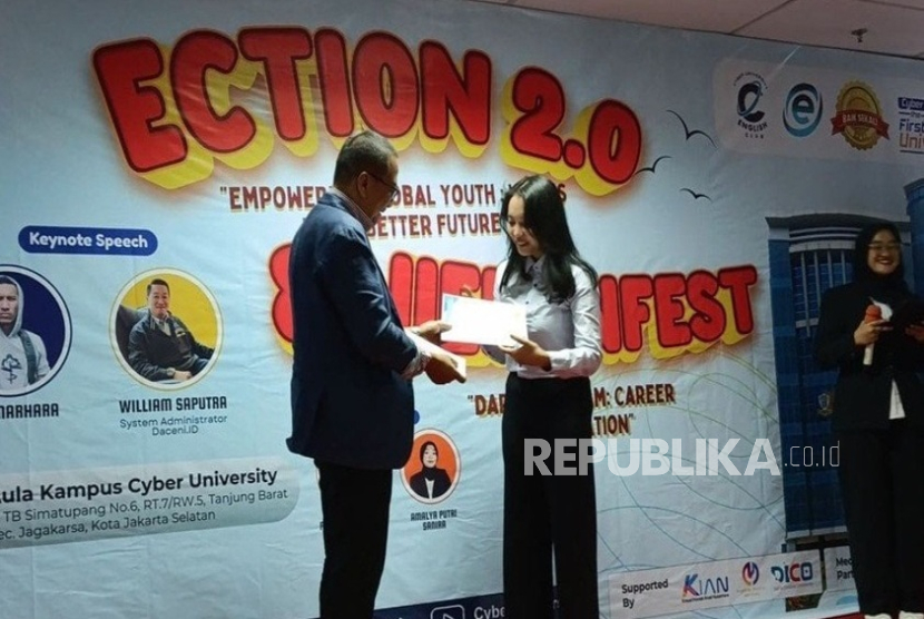 Cyber University sukses menggelar perhelatan internasional Awarding Ceremony ECTION 2.0 pada Sabtu (27/9/2025) lalu.
