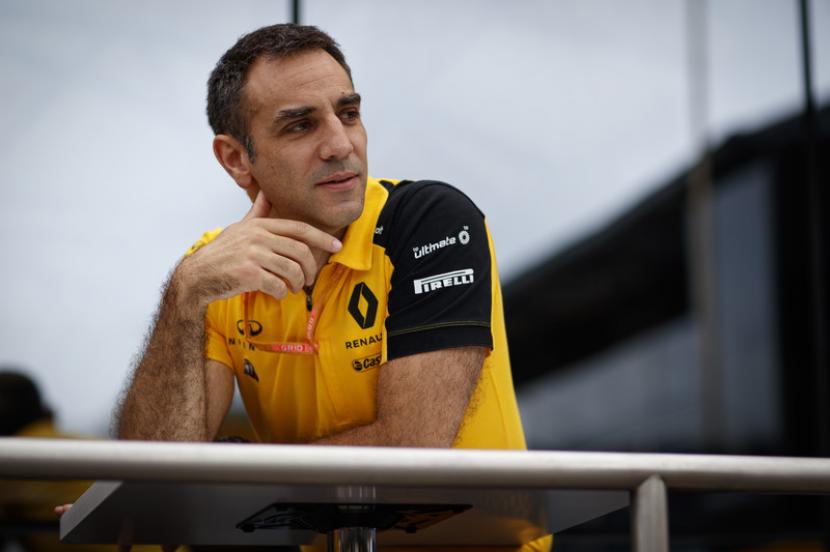 Cyril Abiteboul, Kepala Tim Renault F1.