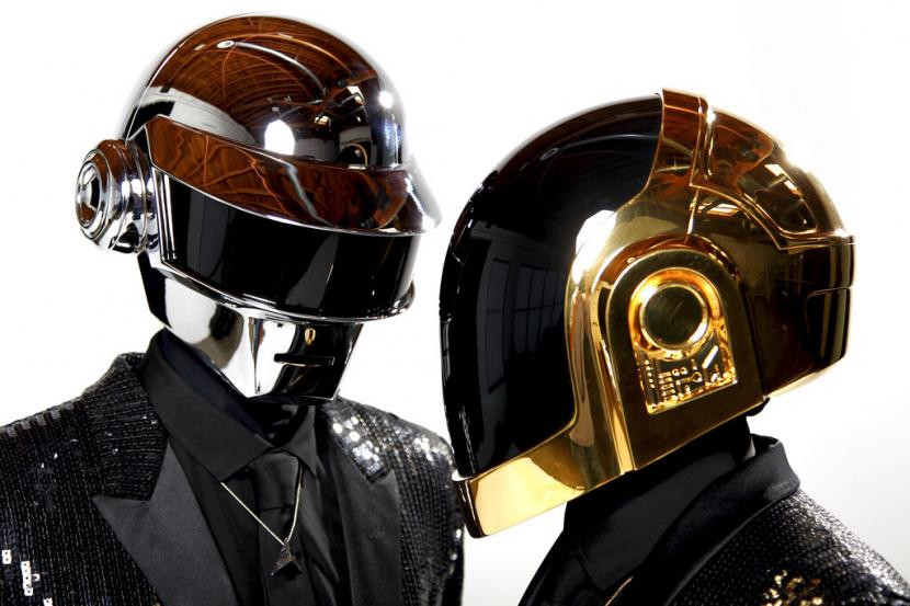 Thomas Bangalter saat masih bersama duo Daft Punk sebelum mengumumkan bubar pada 2021 lalu.