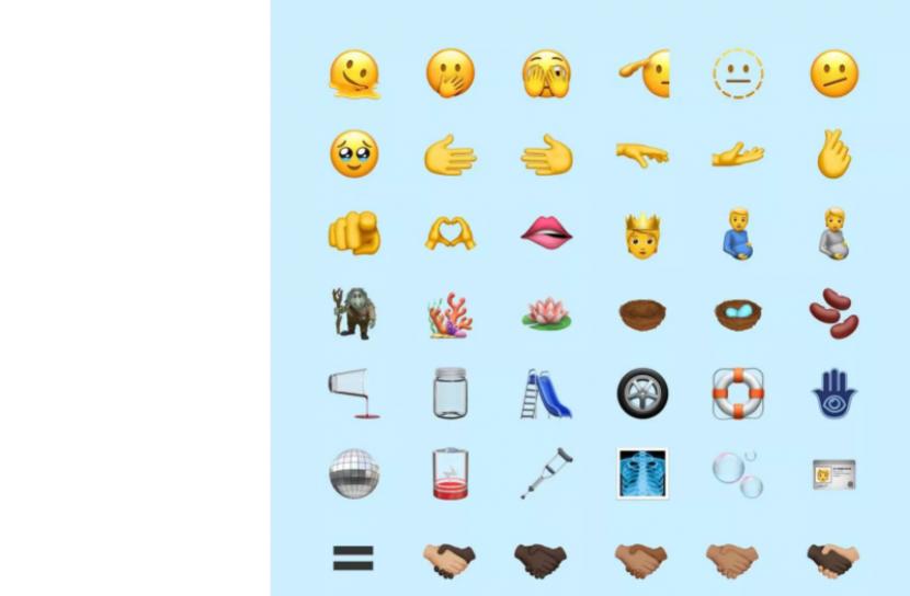 Daftar emoji baru yang akan muncul di iOS 15.4