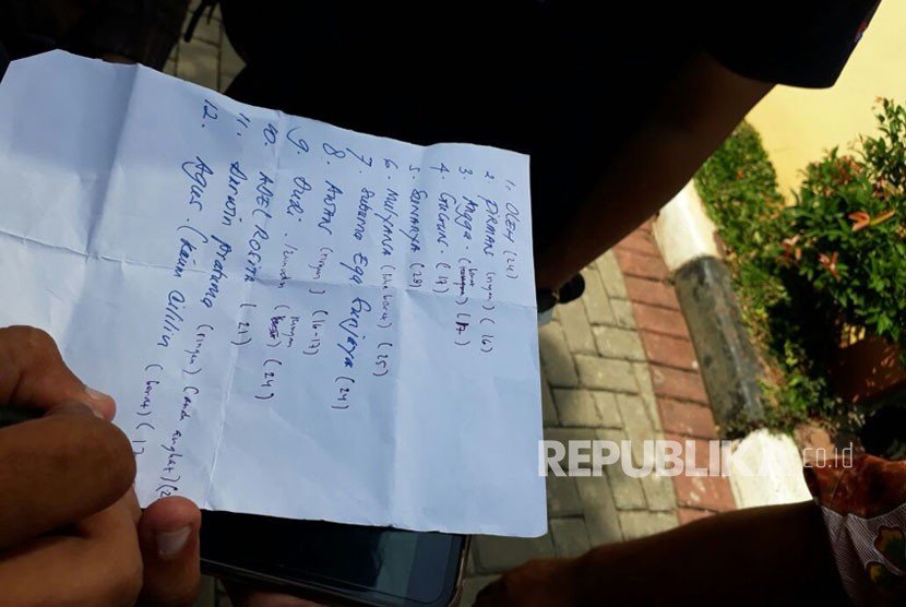 Daftar nama korban ledakan pabrik petasan Kosambi dari Desa Batulayang, Cililin, Bandung Barat, Jawa Barat. 