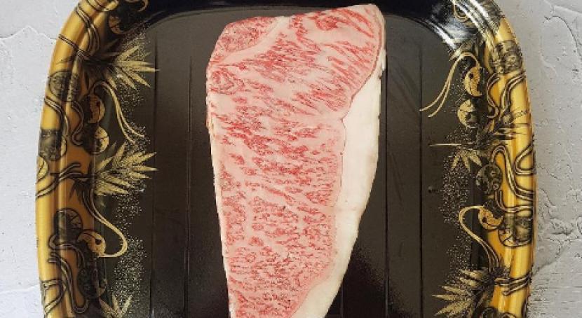 Daging jenis Kobe A5 yang dipasarkan Meatbank.