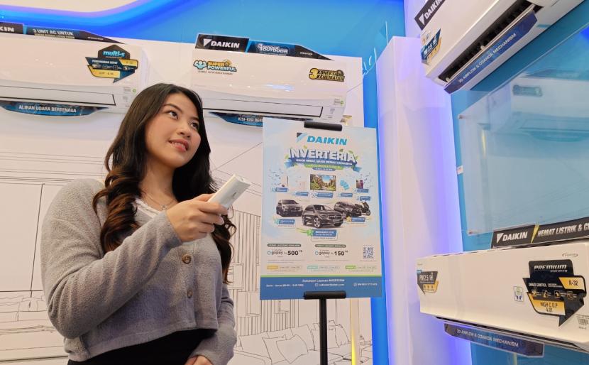 Daikin mengumumkan keberhasilan perusahaan dalam memasarkan lebih dari satu juta unit AC inverter di pasar dalam negeri. 