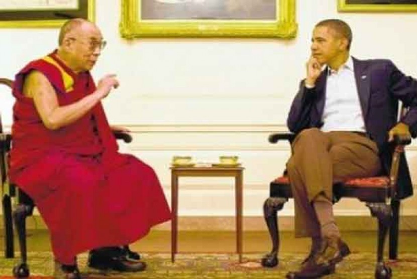 Dalai Lama dan Barack Obama
