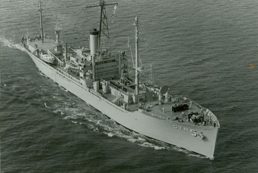 Dalam Perang Enam Hari antara Israel dan Palestina, pesawat tempur Israel menyerang kapal AS USS Liberty di perairan internasional di lepas pantai Jalur Gaza, pada 8 Juli 1967.