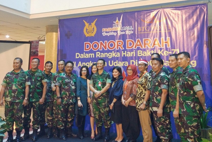 Dalam rangka Hari Bakti TNI AU ke-71 ini, BIG Group ( BTC Fashion Mall dan BTC Hotel ) turut berperan serta dalam mendukung kegiatan sosial berupa Donor Darah.