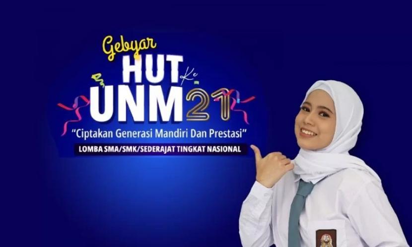 Dalam rangka memeriahkan Hari Ulang Tahun (HUT) Universitas Nusa Mandiri (UNM), akan digelar berbagai macam perlombaan dengan hadial total Rp 21 juta. 