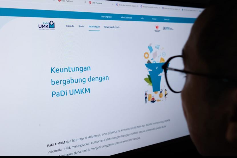 Kementerian BUMN telah meluncurkan Pasar Digital (PaDi) UMKM (ilustrasi). PT Timah Tbk mendaftarkan berbagai produk dari 4.000 UMKM Provinsi Kepulauan Bangka Belitung ke Pasar Digital BUMN (PaDi BUMN).
