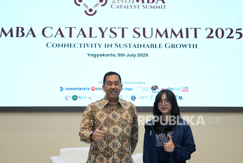 Dalam rangkaian MBA Catalyst Summit 2025, Telkom meresmikan Digistar Club Chapter UGM, 5 Juli 2025.