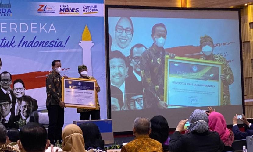 Dalam Rapat Koordinasi Daerah (Rakorda) di Lingkungan LLDIKTI Wilayah III Jakarta, di Le Eminence Puncak Hotel Convention & Resort, Kabupaten Cianjur, Jawa Barat, Universitas BSI mendapatkan penghargaan sebagai 10 Perguruan Tinggi dengan Laporan Dokumen Kerja Sama dengan Status Aktif Terbanyak. 