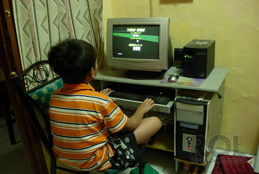 Dampak game bagi anak kecanduan komputer (ilustrasi)