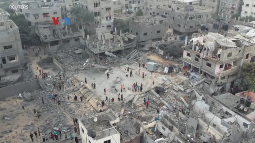 Dampak serangan Israel ke Gaza