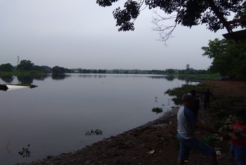 Danau alami yang disebut Situ Ciberem di Tambun, Kabupaten Bekasi