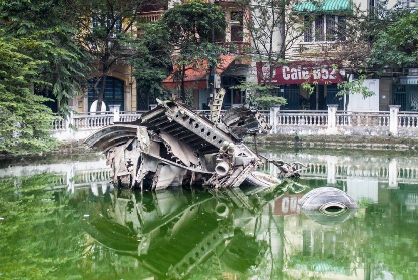 Danau Huu Tiep di Hanoi, Vietnam.