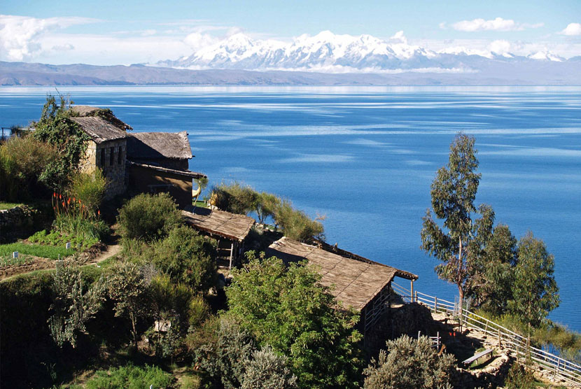 Danau Titicaca.