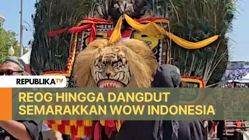 Dangdut dan reog menggoyang festival WOW Indonesia! di Washington, D.C.