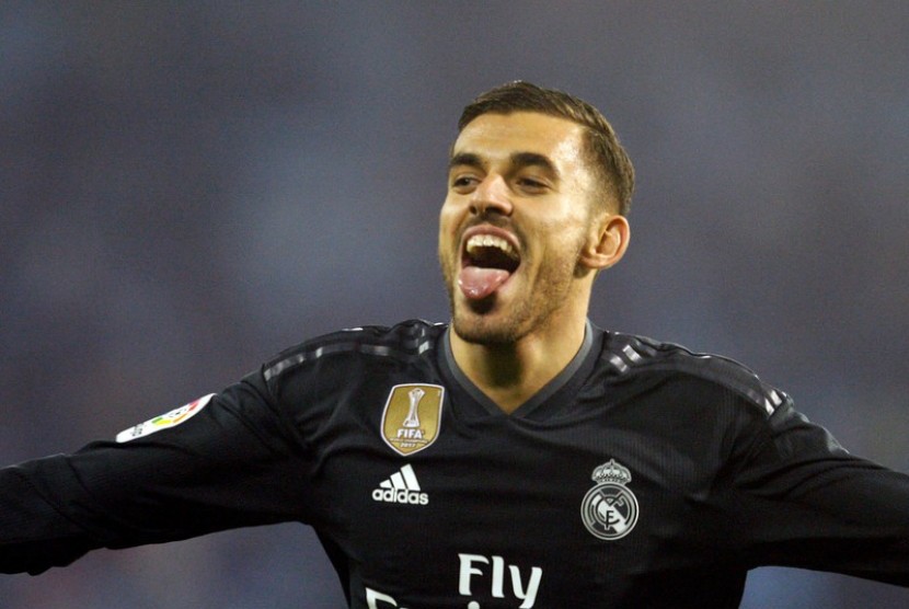 Pemain timnas Spanyol dan Real Madrid Dani Ceballos.