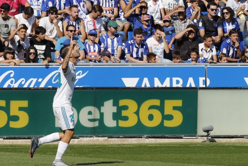 Pemain Real Madrid, Daniel Ceballos.