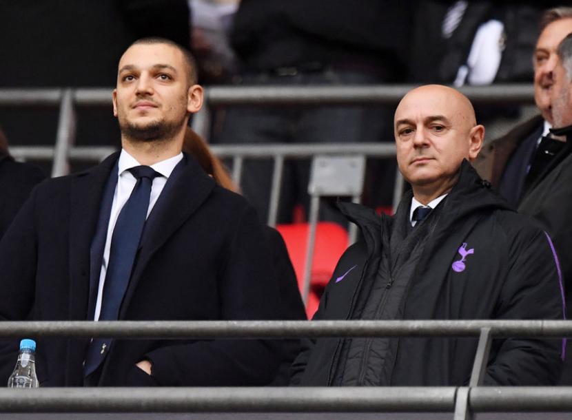 Bos Tottenham Hotspur, Daniel Levy (kanan).