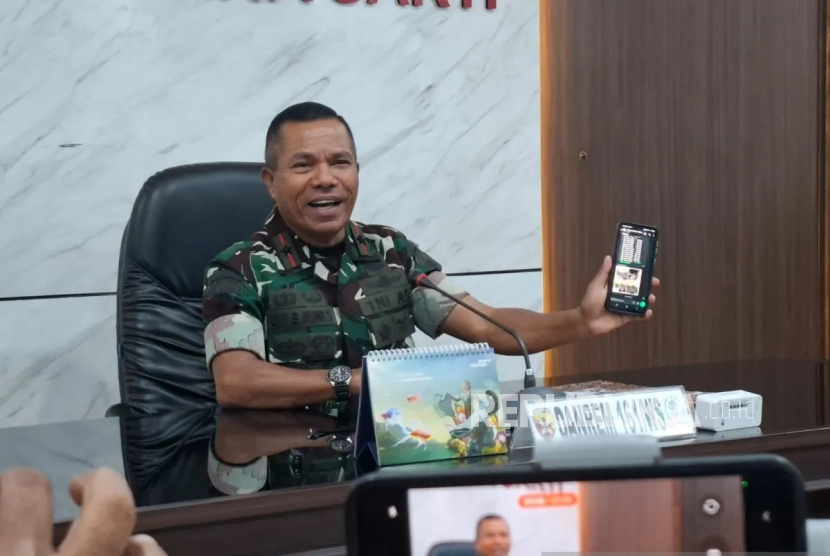 Danrem 161/Wira Sakti Brigjen Joao Xavier Baretto Nunes.