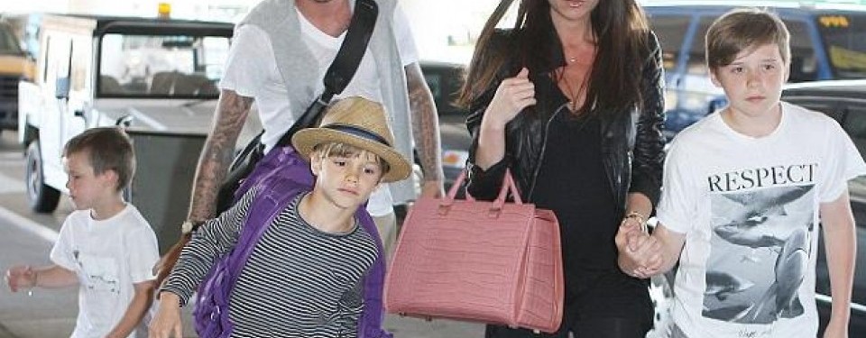 David Beckham bergegas menuju bandara untuk pulang ke Inggris