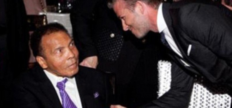 David Beckham dan Muhammad Ali