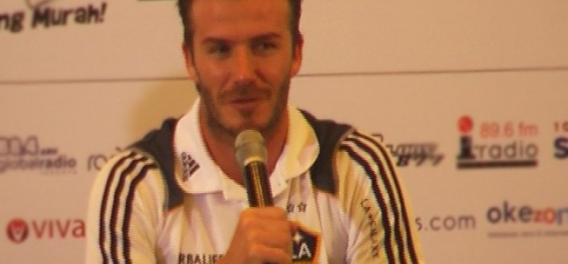 David Beckham  (Republika Online/Agung Sasongko)
