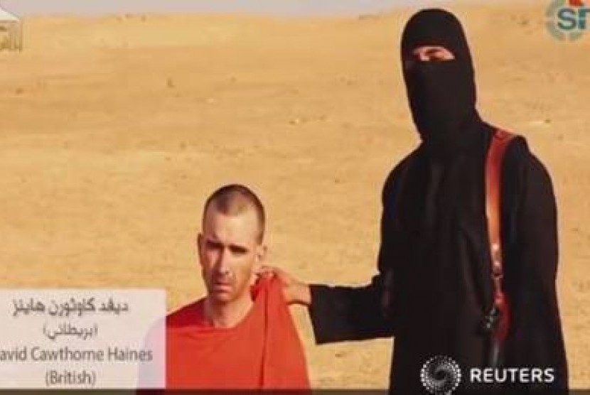 David Cawthorne Haines yang juga terlihat di video eksekusi Steven Sotlof oleh ISIS