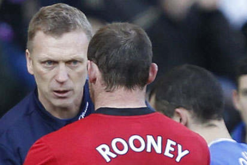 David Moyes dan Wayne Rooney