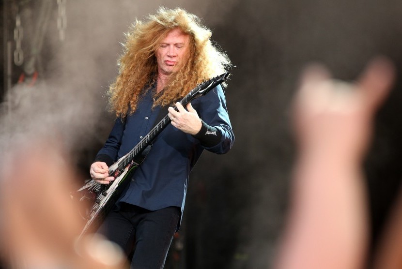 David Mustaine dari Megadeth.